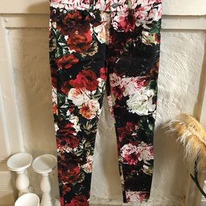 7 for all mankind floral jeans